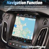 Lecteur vidéo GPS de navigation automobile Android 13 256 Go pour Ford Focus 3 MK3, autoradio Carplay, écran multimédia Tesla Mk 3 Salon 2012-2018