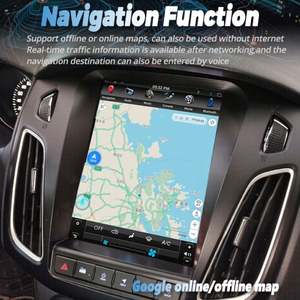 Reproductor de Video con Navegación GPS para Automóvil Android 13 de 256 GB para Ford Focus 3 MK3, Radio Carplay Multimedia con Pantalla Tesla Mk 3 Salon 2012-2018 - Product Image 6