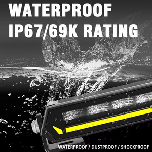 ไฟ LED คอมโบบาร์ <span class=keywords><strong>150W</strong></span> ขนาด 31.5 นิ้ว แถวเดียว พร้อมไฟ DRL สำหรับขับขี่ออฟโรด กันน้ำระดับ IP67 สำหรับรถบรรทุก รถ SUV และรถ UTV - Product Image 3