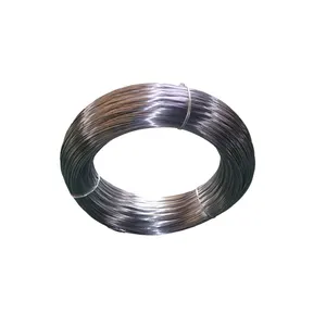 Fer à ressort en carbone de fil ovale en acier galvanisé à haute résistance de calibre 12 pour l'usage spécial de reliure en acier à tête froide