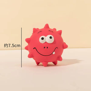 सबसे ज्यादा बिकने वाले छोटे कुत्ते दांतों की सफाई लेटेक्स साउंडमेकिंग खिलौने कुत्ते मनोरंजन के लिए सर्वश्रेष्ठ पालतू खिलौने कांटेदार गेंदों रबर सामग्री - Product Image 3