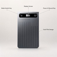 Nouveau style 2026 : Stylo enregistreur vocal numérique intelligent Hi-Fi IA avec connecteur USB, en alliage d'aluminium, MP3, enregistrement longue durée