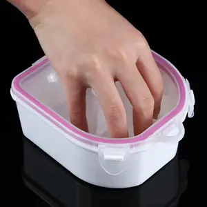 1Pc Nail Art Hand Wassen Remover Soak Kom Diy Salon Nail Spa Bad Manicure Gereedschappen Voor Nagellak Dode huid Verwijderen