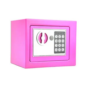 DINGFA-Mini Banco de Ahorro de ATM para niños, alcancía de voz electrónica con contraseña de huella dactilar, caja de seguridad, regalo genial