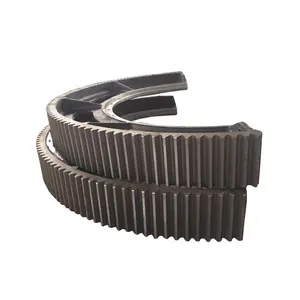 Customized Cast Iron Large Diameter Spur Rotating Segmented Girth Gear