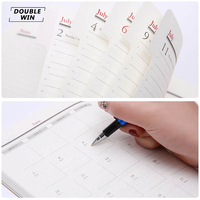2026 2027 Logotipo personalizado Imán Hebilla Cuero Tapa dura A5 Agenda Diario Cuaderno