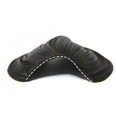 Puri da donna marrone naturale 8 pollici sciolto onde profonde e capelli lisci crespi Pre-incollati capelli umani in Malesia - Product Image 1