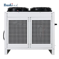 Refroidisseur d'eau industriel Hanli HL-6000 à haute performance et à faible consommation d'énergie, 7,6 kW, 19 kW, double circuit, pompe 220 V, certifié CE