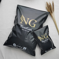 Enveloppe biodégradable avec logo imprimé personnalisé pochette postale colis pour emballage sacs d'expédition miler