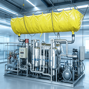 High Recovery Rate Carbon Dioxide Unit 1.2t Dry Ice Tail <b>Gas</b> CO2 <b>Generator</b> Machine for Food Processing - Product Image 4
