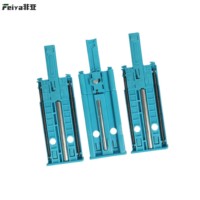 Amortisseur à billes à double ressort OEM/ODM - Amortisseur de cylindre hydraulique avec loquet à poussée en nylon pour quincaillerie coulissante