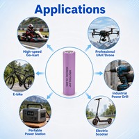 Batterie de drone cylindrique haute capacité 21700s-65p 6500mah 52a, cellule INR21700 60P, qualité originale A, sans connecteur, Linkdata 65p 21700