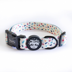 Personalized Design <strong>Dog</strong> Collar <strong>Leash</strong> Set <strong>Heat</strong> Transfer <strong>Printing</strong> with Rubber Logo Popular <strong>Dog</strong> Collar <strong>Leash</strong> - Product Image 3