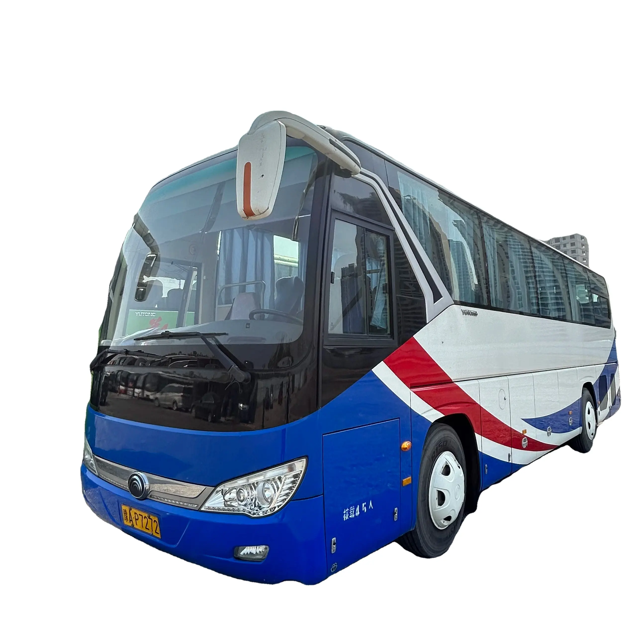 2018 year 10 meter 45-60 seater new or used luxury bus china yutong passenger travel bus used diesel bus for africa Nigeria sale
