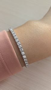 Bracelet tennis en argent sterling S925 et moissanite pour femme, bijou chaîne, cadeau, vente chaude 2026 - Product Image 6