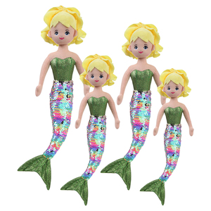 <span class=keywords><strong>Bambole</strong></span> di Sirene in Peluche Personalizzabili, Adorabili Giocattoli Morbidi Imbottiti per Bambine - Product Image 3