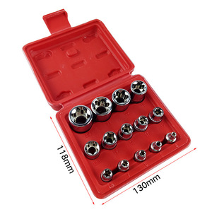 DZT/Dongzhe 14-Piece E-Type <b>Socket</b> Set Vanadium Steel 1/2 In Drive For Installation And Maintenance - Product Image 4