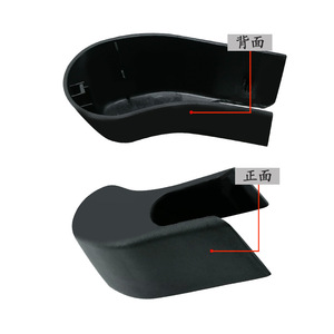 ฝาครอบแขนปัดน้ำฝนด้านหลังสำหรับบีเอ็มดับเบิลยู X3 E70 2006 2010 หมายเลขชิ้นส่วน 61627161030 วัสดุ ABS สีดำ - Product Image 2