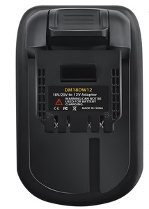 Convertisseur de batterie au lithium-ion pour Dewalts 12V DCB120 DCB124 DCB126 travail de batterie pour <span class=keywords><strong>adaptateur</strong></span> de batterie d'outil électrique DewaltS 12V - Product Image 2