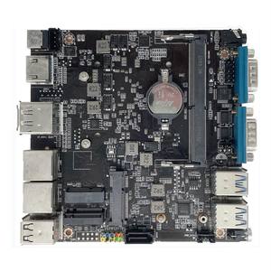 Fanless Dual <span class=keywords><strong>NIC</strong></span> N100 N95 Nano ITX scheda madre con DP, HD-MI, M.2 NVME <span class=keywords><strong>e</strong></span> WiFi - Product Image 1