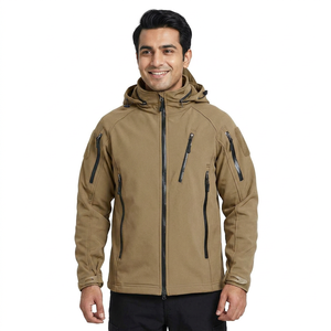 Nouvelle veste tactique imperméable 2026 pour homme, veste de chasse softshell, coupe-vent, veste imperméable - Product Image 1