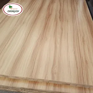 Decoration Laminated Wood Waterproof Melamine 1220*2440 Poplar 18mm Block Board