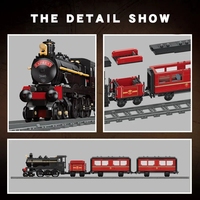 Nouvel arrivage de jouets 2023 modèle de train à vapeur GWR pour adultes et enfants, briques de construction en plastique, blocs de jouets, ensembles cadeaux de train, 59002