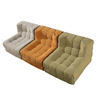 JJY-059 Sofá Esquinero Moderno de Alta Calidad, Sillón Individual Minimalista, Compacto para Comedor, Dormitorio, Hotel, Escuela, Sala de Estar