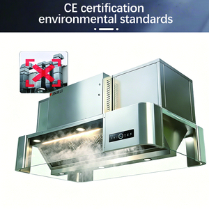 <span class=keywords><strong>Hotte</strong></span> <span class=keywords><strong>de</strong></span> cuisine sans conduit en acier inoxydable personnalisable en usine <span class=keywords><strong>avec</strong></span> filtre ESP certifié ISO pour équipement <span class=keywords><strong>de</strong></span> traitement du <span class=keywords><strong>gaz</strong></span> <span class=keywords><strong>de</strong></span> restaurant - Product Image 1