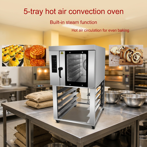 Horno de Convección Eléctrico a Vapor para Panadería Comercial, Equipo para Hornear Pan y Pastelería - Product Image 1