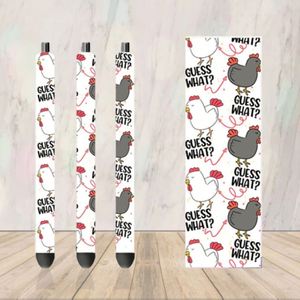 4.8 X 1.5 Inch Factoroy Wholesale Supplier Custom Printing Fashion Logo UV DTF Pen <b>Wraps</b> Transfer Stickers - Product Image 3