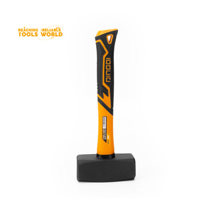 DINGQI 45 Steel Heavy Duty 1kg 1.5kgs 2kgs Machinist Stoning Stone <strong>Hammer</strong> With Wood Handle - Product Image 6
