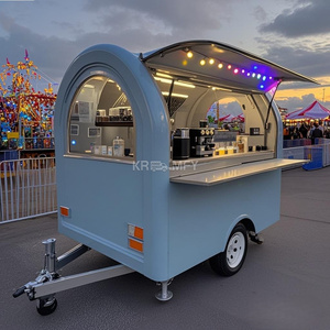 Camion de cuisine mobile rapide de rue, conforme aux normes australiennes 2025, remorque, cuisine, voiture congelée, personnalisable, avec DOT CE - Product Image 4