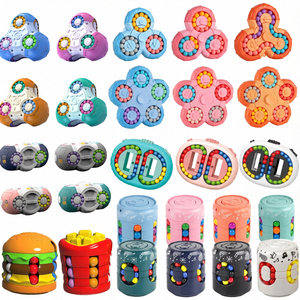 Juguete Educativo <span class=keywords><strong>de</strong></span> Plástico Giratorio Antiestrés Mini Fidget Spinner con Forma <span class=keywords><strong>de</strong></span> <span class=keywords><strong>Cubo</strong></span> <span class=keywords><strong>de</strong></span> Hamburguesa, <span class=keywords><strong>Cubo</strong></span> <span class=keywords><strong>de</strong></span> Papas Fritas y <span class=keywords><strong>Cubo</strong></span> Mágico <span class=keywords><strong>de</strong></span> Frijoles para Aliviar el Estrés - Product Image 5