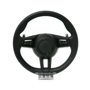 Personal custom leather steering wheel for porsche Panamera Macan 911 718 996 958 for porsche cayenne 955 steering wheel