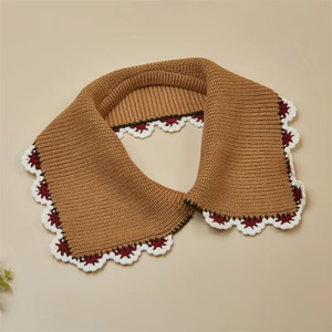 Colletto in Pizzo Chiffon Stile Vintage Elegante, Accessorio Ecologico in Pizzo Francese per Decorazione Camicie, Vendita all'Ingrosso - Product Image 4