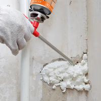 GORVIA ITEM-B1 750ml Mousse PU ignifuge expansive pour le calfeutrage des joints de construction, l'installation de fenêtres et de portes