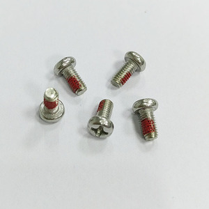 <span class=keywords><strong>Tornillo</strong></span> Autoblocante Antideslizante M3 M4 M5 M6 M8 de Acero Inoxidable con <span class=keywords><strong>Cabeza</strong></span> Plana, Parche de Nylon Azul y Rojo, <span class=keywords><strong>Tornillo</strong></span> con Bloqueo de Rosca - Product Image 2