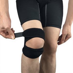 Cinturón Deportivo para Rótula, Transpirable, Absorbente de Impactos, con Compresión, Protección Integral, Antideslizante, Delgado, de Spandex y Nailon - Product Image 4