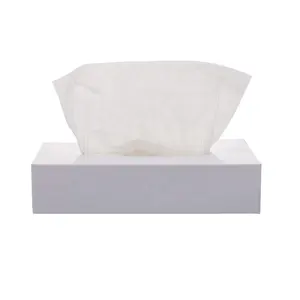 OEM customized packing Eco-friendly 100% virgin wood pulp 2 ply facial tissue paper