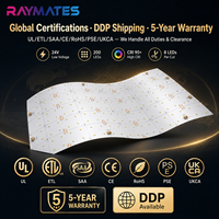 Feuille LED flexible personnalisée ultra-mince, flexible comme du papier, panneau matriciel LED flexible CRI90, feuille de rétroéclairage LED pour marbre rétroéclairé