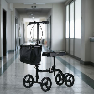 Fauteuil roulant RAFU RF5080A 8 roulettes en plastique/8 pneus en caoutchoucAccoudoir fixe LegrestWith Seat Belt - Product Image 3