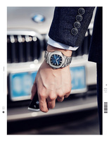 Montre-bracelet carrée analogique à quartz pour homme en acier inoxydable, mouvement japonais, style classique, dernière collection, vente en gros, logo personnalisé, montre d'affaires