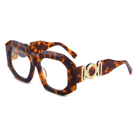 Nouvelles montures optiques en acétate à la mode monture de lunettes de haute qualité monture de lunettes de taille moyenne en gros