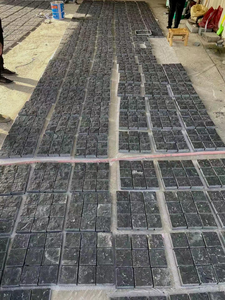 Azulejo de granito grueso, piedra de <span class=keywords><strong>pavimento</strong></span>, brocha de llama, <span class=keywords><strong>barato</strong></span>, 100x100, <span class=keywords><strong>pavimento</strong></span> de jardín de basalto negro, gran oferta - Product Image 3