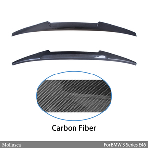 สปอยเลอร์หลังคาร์บอนไฟเบอร์ทรง M4 สำหรับรถ BMW E46 2 ประตู คูเป้/เปิดประทุน ปี 1997-2007 - Product Image 2