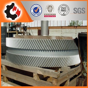 34xh1m स्टील बड़े डबल हेलिकल गियर व्हील भारी बड़े हर्रिंगबोन बड़े गियर व्हील - Product Image 3
