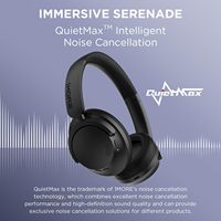Auriculares Inalámbricos con Cancelación Activa de Ruido 1MORE SonoFlow SE - 70 Horas de Reproducción, Controlador Dinámico DLC de 40 mm para Viajes, PC y Teléfono