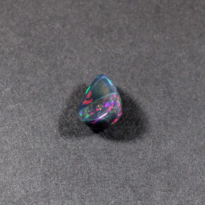 15X10MM อัญมณีทรงหลวมทำมืออัญมณีอัญมณีทรงลูกแพร์โอปอลธรรมชาติสีดำแบบ5.45Cts - Product Image 4