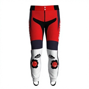 Pantalones de Motociclismo Personalizados Pedro Acosta Gasgas, Impermeables, Resistentes al Viento, para Adultos, de Cuero Vacuno/Canguro, con Protectores CE para Carreras - Product Image 1